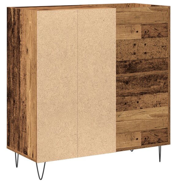 Hanglemez szekrény kézműves tölgy 85 x 38 x 89 cm Szerelt Fa