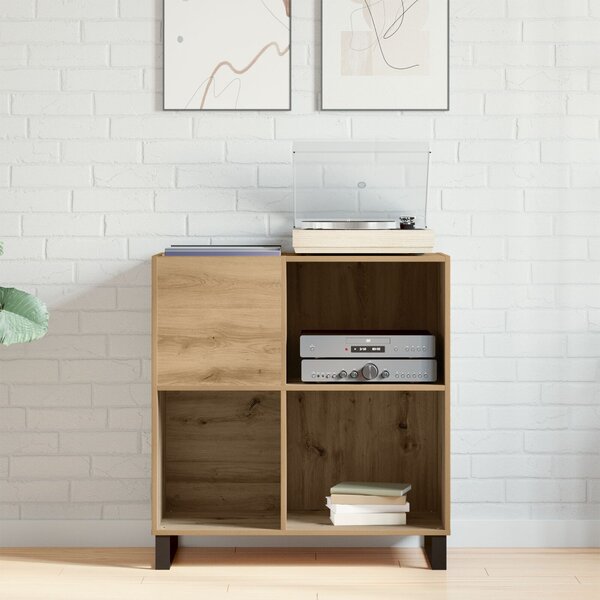 Hanglemez szekrény polcokkal Régi fa 84,5 x 38 x 89 cm Faanyag