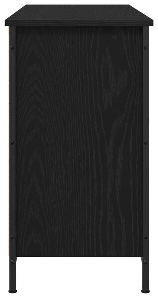 TV szekrény garnitúra Fekete tölgy 101 x 35 x 65 cm Faanyag