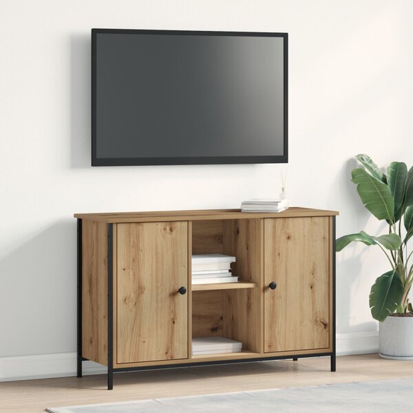 TV szekrény garnitúra 101 x 35 x 65 cm Artisan tölgy Szerelt Fa
