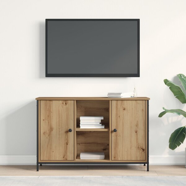 TV szekrény garnitúra 101 x 35 x 65 cm Artisan tölgy Szerelt Fa