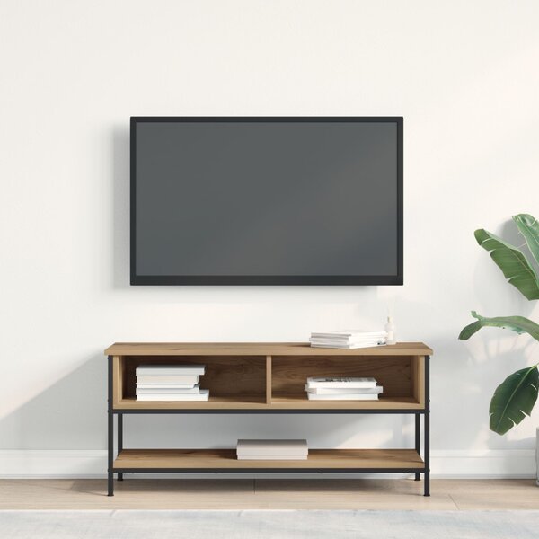 TV szekrény garnitúra 100 x 35 x 45 cm Artisan tölgy Szerelt Fa