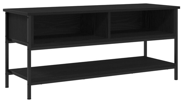 TV szekrény garnitúra 100 x 35 x 45 cm Fekete tölgy Szerelt Fa