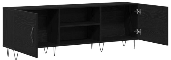 TV szekrény garnitúra 150 x 30 x 50 cm Fekete tölgy Szerelt Fa