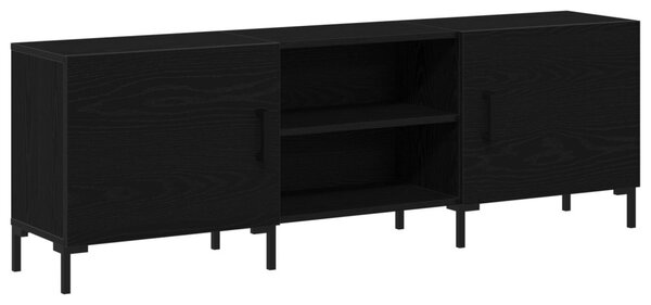 TV szekrény garnitúra 150 x 30 x 50 cm Fekete tölgy Szerelt Fa