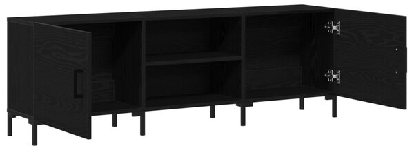TV szekrény garnitúra 150 x 30 x 50 cm Fekete tölgy Szerelt Fa