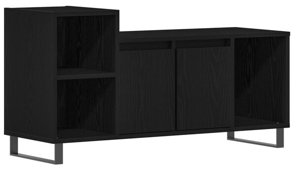 TV szekrény garnitúra 100 x 35 x 55 cm Fekete tölgy Szerelt Fa