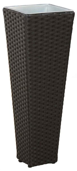 VidaXL Kültéri Készlet 3 pcs Fekete Fém