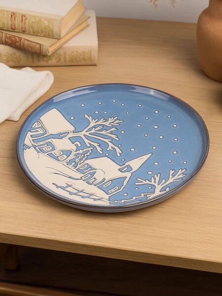 Sinsay - Tányér - halványkék