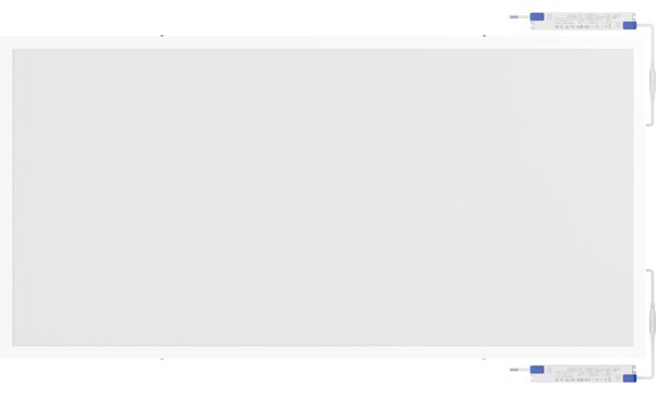 Mexen Brill-S, mennyezeti LED panel 120×60 cm, 60 W, semleges fehér 4000K, L207-120-060-6040-20