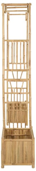 VidaXL Kerti Ív Természetes 177 x 40 x 205 cm Bambusz
