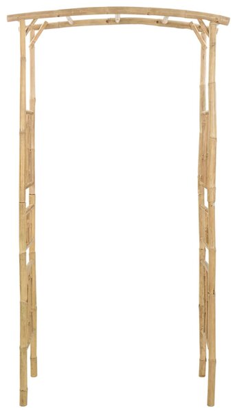 VidaXL Kerti Ív Természetes 110 x 40 x 205 cm Bambusz
