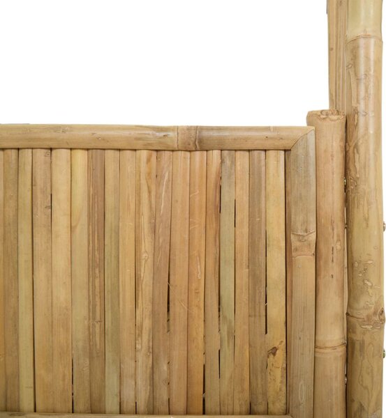 VidaXL Kerti Ív Természetes 177 x 40 x 205 cm Bambusz