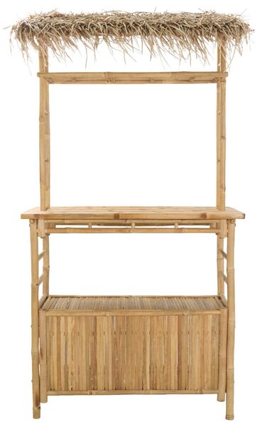 Külső Bárasztal Természetes 110 x 50 x 209 cm Bambusz