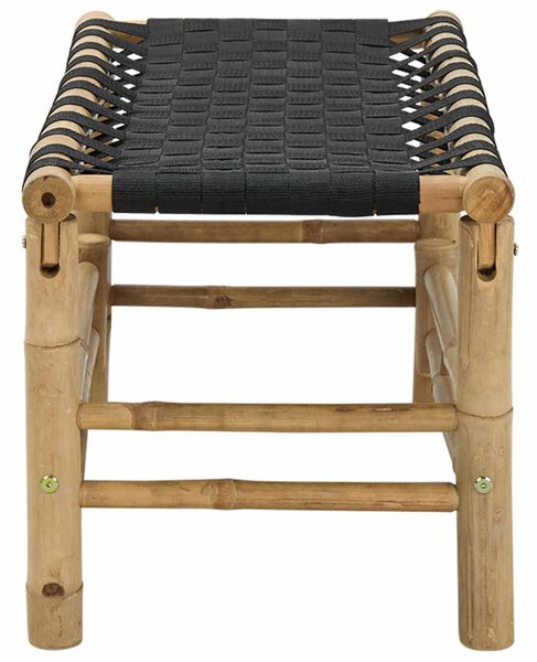 Kerti pad 80 x 38 x 40 cm Bambusz Természetes Négyszögletes