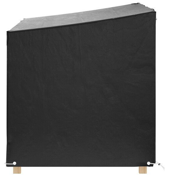 2 db polietilén hintapad huzat 12 fűzőlyukkal 215x150x130/150cm