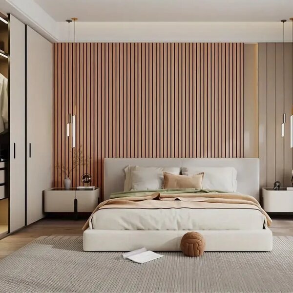 Woodypanel™ Megerősített öntapadós Falpanel - 10m Tekercs (6m²), Szürke tölgy