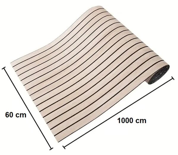 Woodypanel™ Megerősített öntapadós Falpanel - 10m Tekercs (6m²), Szürke tölgy