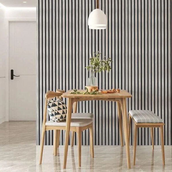 Woodypanel™ Megerősített öntapadós Falpanel - 10m Tekercs (6m²), Szürke tölgy