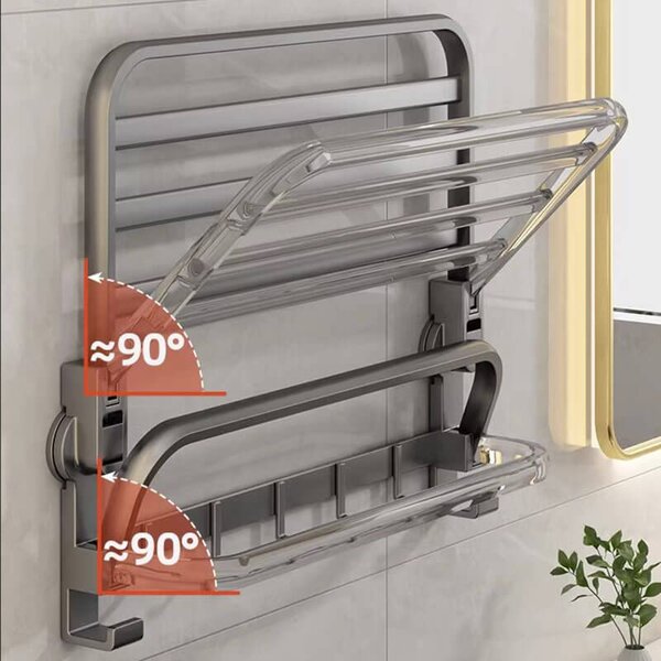 Összecsukható Fürdőszoba Polc Bathlux™