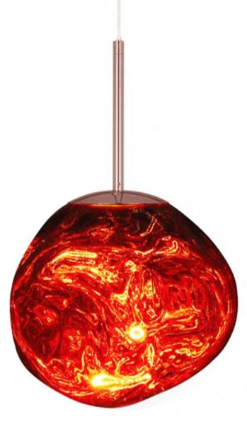 Függőlámpa Tom Dixon, Melt Mini, dimmable, Réz, Nappali, Műanyag, Dizájn