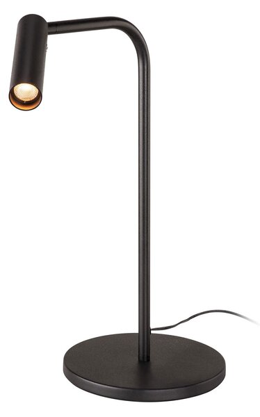 Asztali lámpa SLV, Karpo, dimmable, Fekete, Dolgozószoba / iroda, Fém, Modern