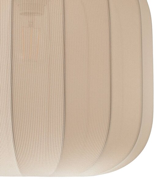 Lindby Helin mennyezeti lámpa, bézs színű, szövet, Ø 35 cm, dimmelhető, Krém / borostyánsárga, Nappali / Étkező, Textil / szövet / selyem, Skandináv