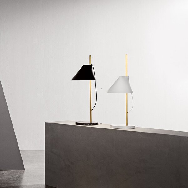 Asztali lámpa Louis Poulsen, Yuh Brass, dimmable, Fekete, Hálószoba, Fém, Dizájn