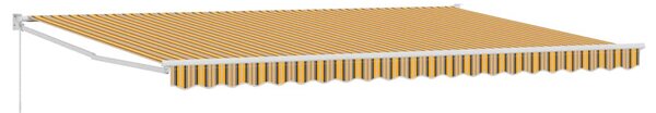 Behúzható napellenző Sokszínű 500 × 300 cm