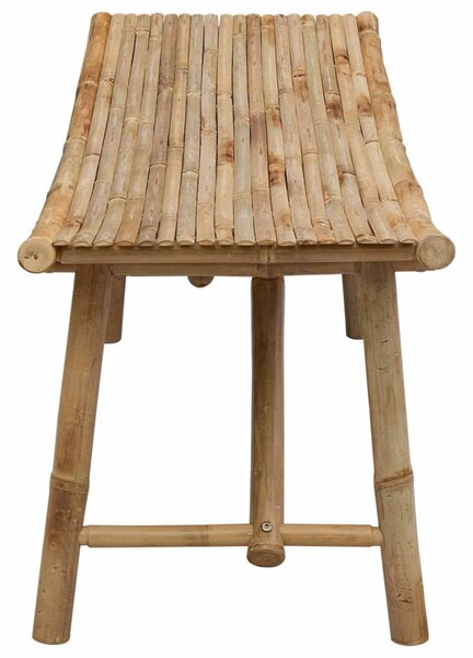 Kerti pad 110 x 45 x 50 cm Bambusz Természetes Négyszögletes