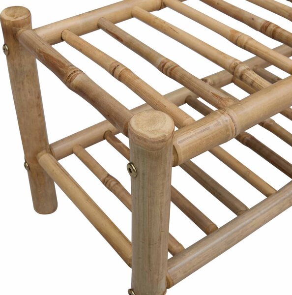 Cipőtartó polcokkal Természetes 68 x 28 x 30 cm Bambusz