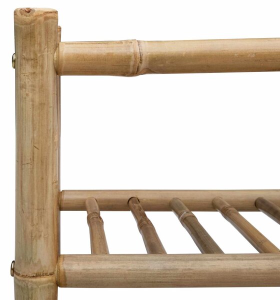 Cipőtartó polcokkal Természetes 68 x 28 x 63 cm Bambusz