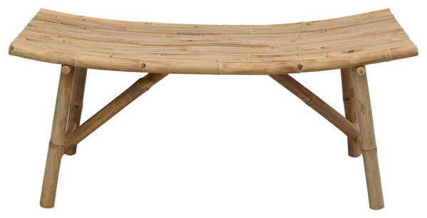 Kerti pad 110 x 45 x 50 cm Bambusz Természetes Négyszögletes