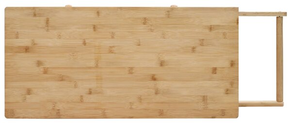 Konyhai Kocsi Kerekekkel Természetes 90,5 x 36 x 86,5 cm