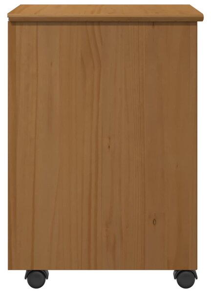 Görgős szekrény MOSS Mézes Barna 34 x 39 x 56 cm Tömör fenyő
