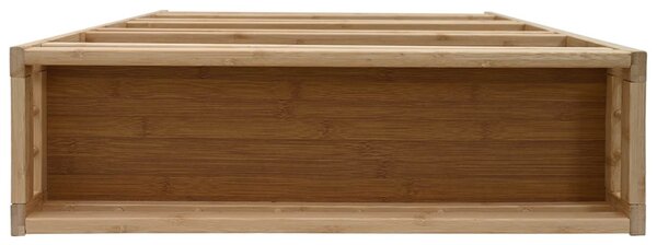 Konyhai Kocsi Kerekekkel Természetes 60 x 18 x 97 cm Bambusz