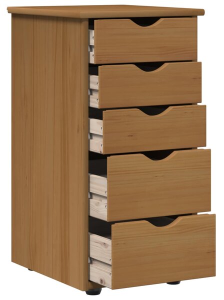 Cabinet Méz barna 34 x 39 x 61,5 cm Tömör fenyőfa