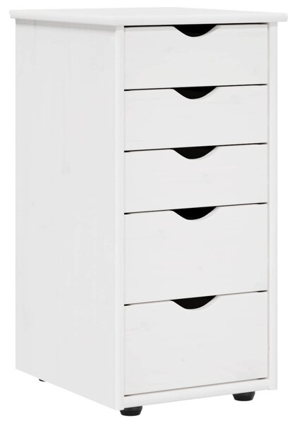 Cabinet Fehér 34 x 39 x 61,5 cm Tömör fenyőfa