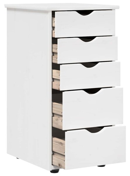 Cabinet Fehér 34 x 39 x 61,5 cm Tömör fenyőfa