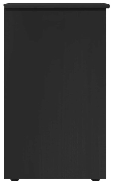 Cabinet Fekete 34 x 39 x 61,5 cm Tömör fenyőfa