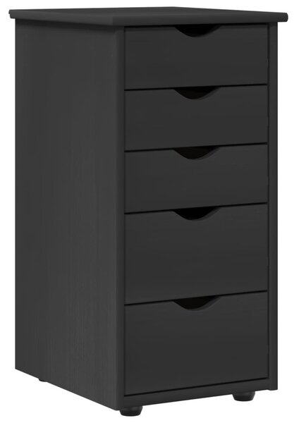 Cabinet Szürke 34 x 39 x 61,5 cm Tömör fenyőfa