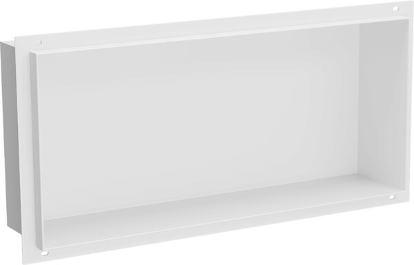 Mexen X-Wall-NR, falra szerelhető polc gallér nélkül 45 x 20 cm, fehér, 1921452010
