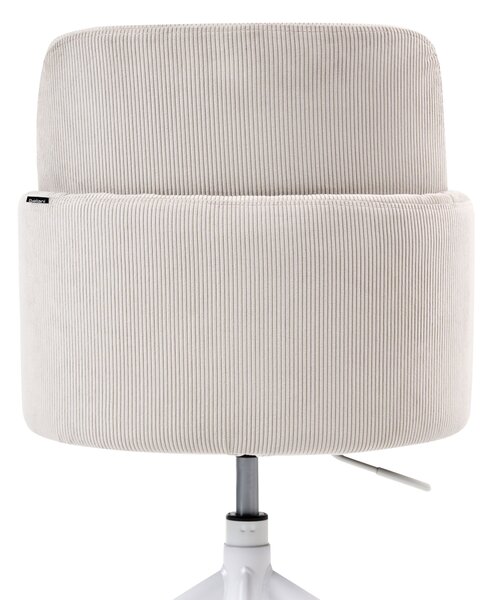 Irodai szék DRYDEN Kordbársony Világosbézs