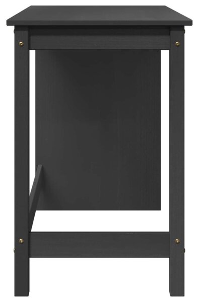 Asztal Szürke 112 x 50 x 75 cm Tömör fenyőfa