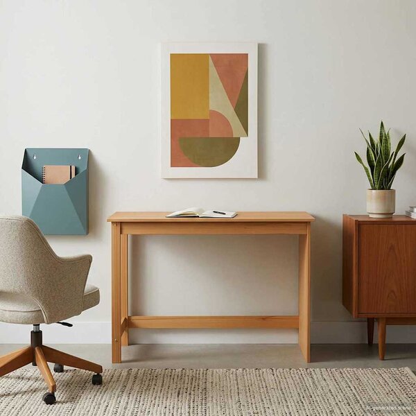 Asztal Méz barna 112 x 50 x 75 cm Tömör fenyőfa