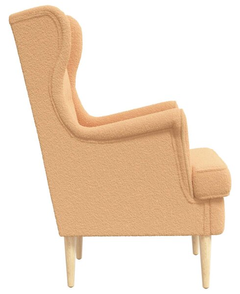 Karosszék Bézs Bouclé