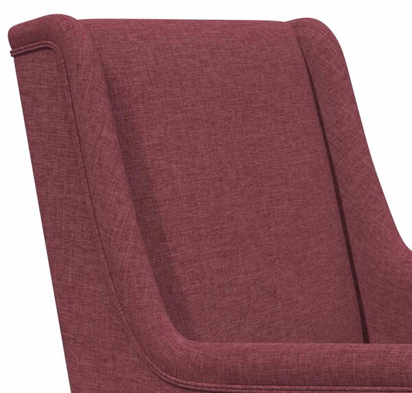 VidaXL Hintaszék Bordó 62 x 80 x 85 cm szövet