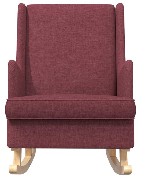 VidaXL Hintaszék Bordó 62 x 80 x 85 cm szövet