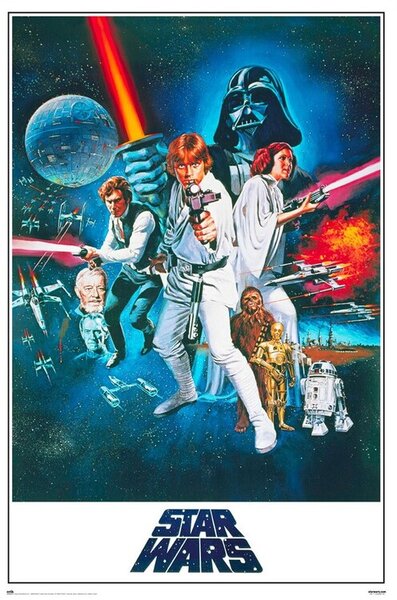 Plakát Star Wars, (61 x 91.5 cm)