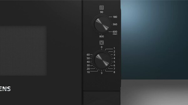 Siemens iQ300 FF020LMB2 20L 800W Fekete Mikrohullámú sütő
